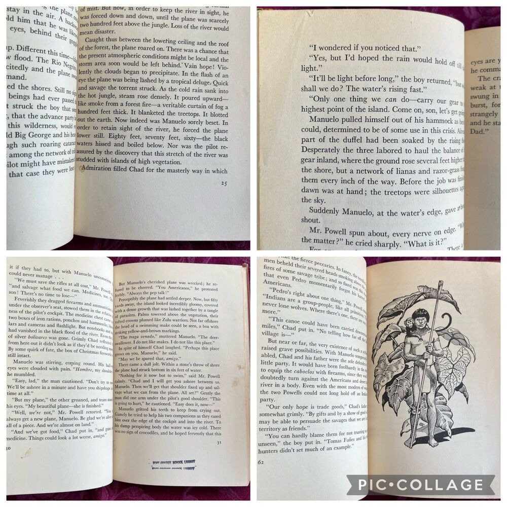📚3 for $9 📚 1952 Vintage Book: Thunder Country Written and Illustrated - Picture 9 of 12